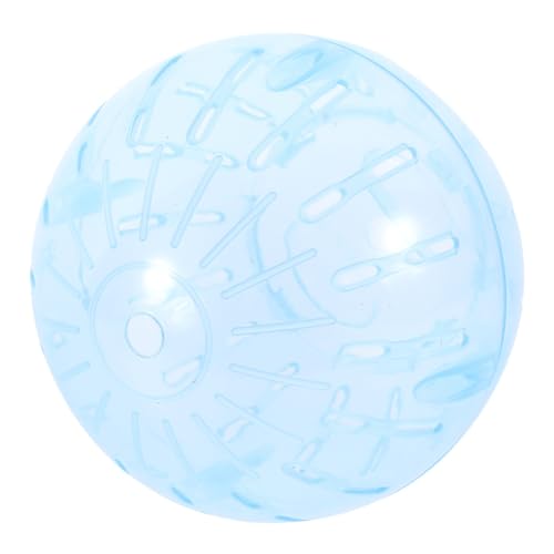 DRESSOOS Hamster-laufballspielzeug Rad Heu Hundekauen Haustierzaun Chinchilla Futterspender Laufräder Für Hamster Kauspielzeug Für Hamster Zwerghamsterkäfig Ratte Sky-Blue Plastik von DRESSOOS