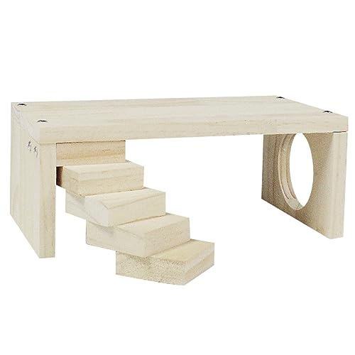 DRESSOOS Hamster Plattform Spielzeug Aus Holz Einstellbare Treppe Für Kleintiere Für Hamster Meerschweinchen Und Andere Kleine Haustiere Fördert Bewegung Und Koordination DRESSOOS Hamster Plattform Spielzeug Aus Holz Einstellbare Treppe Für Kleintiere Für Hamster Meerschweinchen Und Andere Kleine Haustiere Fördert Bewegung Und Koordination von DRESSOOS