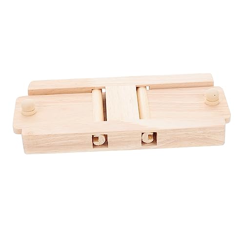 DRESSOOS Hamster zur Nahrungssuche Hase Tiere Leckerli- für Hunde Hamsterkäfig hamsterspielzeug kleintierspielzeug Hamster-Leckereien Hamsterfutter versteckter Ort Holz von DRESSOOS