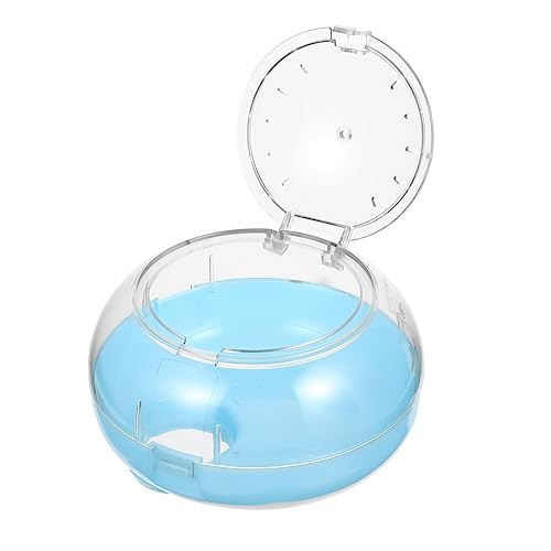 DRESSOOS Moderne Hamster Käfig Bad Box Sand Badezimmer Spaß Tunnel Leicht zu Reinigen Beobachten von DRESSOOS