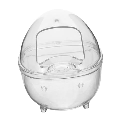 DRESSOOS Hamster Badezimmer En Bär Sand Bad Becken für Haustiere Guineas Hamster Sicher Material von DRESSOOS
