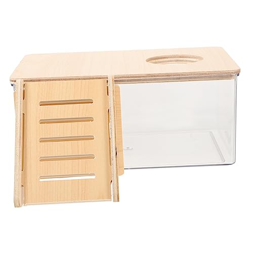 DRESSOOS Hamsterbadezimmer Zarte Hamsterbadewanne Hamstersandbad Wiederverwendbare Hamsterbadewanne Hamsterzubehör Hamstersandbecken Hamsterzubehör Hamsterzubehör Meerschweinchensandbecken von DRESSOOS