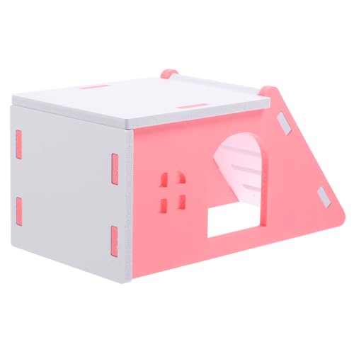 DRESSOOS Hamsterbett, Hamsterhaus, Versteck, Käfig, Rattenversteck, Hamsterhabitat, Zartes Rattenversteck, Rattenschlafhaus, Hamsterversteck, Entzückendes Rattenversteck, von DRESSOOS