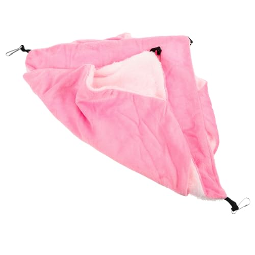 DRESSOOS Hamsterbett Heimtierbedarf Chinchilla-hängematte Bequemes Meerschweinchenbett Weiches Rattenbett 34 X 34 cm Käfigzubehör Gemütlich von DRESSOOS