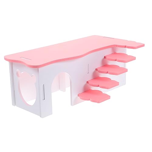 DRESSOOS Große Hamsterhaus-Leiter Meerschweinchen-Versteck dekoratives Haustierspielzeug Versteck Treppe sicheres bequemes Versteck für Kleintiere DRESSOOS Große Hamsterhaus-Leiter Meerschweinchen-Versteck dekoratives Haustierspielzeug Versteck Treppe sicheres bequemes Versteck für Kleintiere von DRESSOOS