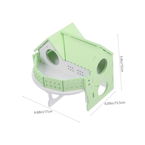 DRESSOOS Hamsterhaus aus Natürlichem Holz Kleines Beißfestes Versteck für Hamster und Kleintiere Langlebiges Nagerhaus Praktisches Haustier zubehör Sicherer Rückzugsort für Entspannte DRESSOOS Hamsterhaus aus Natürlichem Holz Kleines Beißfestes Versteck für Hamster und Kleintiere Langlebiges Nagerhaus Praktisches Haustier zubehör Sicherer Rückzugsort für Entspannte von DRESSOOS