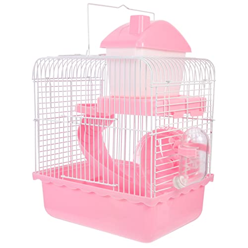 DRESSOOS Hamsterkäfig Chinchillakäfig Zubehör Hamsterversteck Spielzeug Versteck Für Kleine Haustiere Hamstervilla Doppelstöckiger Käfig Hütte Für Kleine Haustiere Hamsterversteck DRESSOOS Hamsterkäfig Chinchillakäfig Zubehör Hamsterversteck Spielzeug Versteck Für Kleine Haustiere Hamstervilla Doppelstöckiger Käfig Hütte Für Kleine Haustiere Hamsterversteck von DRESSOOS