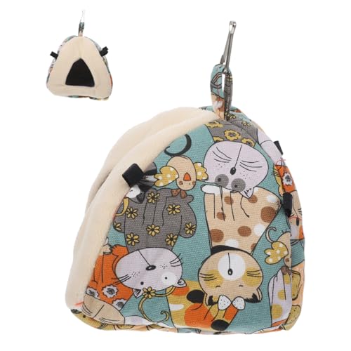 DRESSOOS Hamsterkäfig Heu Futterspender Versteck Schweine Haustierhängematte Für Käfig Meerschweinchen Bett Futter Für Meerschweinchenkäfige Hamster-leckereien Rennmaus Baumwolle DRESSOOS Hamsterkäfig Heu Futterspender Versteck Schweine Haustierhängematte Für Käfig Meerschweinchen Bett Futter Für Meerschweinchenkäfige Hamster-leckereien Rennmaus Baumwolle von DRESSOOS