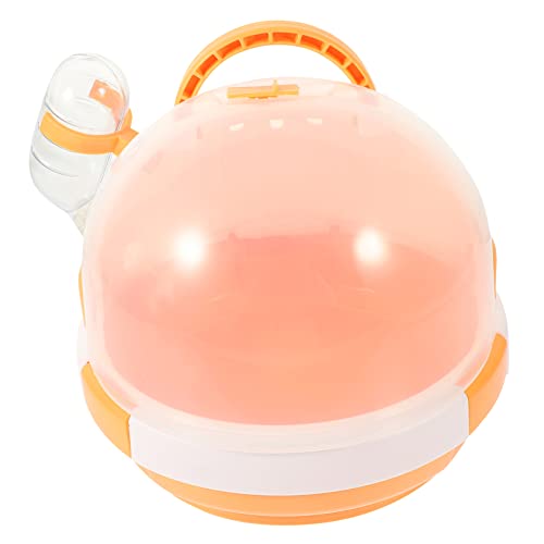 DRESSOOS Hamsterkäfig Zum Mitnehmen, Hamsterkäfig Für Unterwegs, Durchsichtiger Hamsterkäfig, Hamsterhaus, Transportbox Für Kleine Haustiere, Haustierkäfig Für Draußen, Hamster DRESSOOS Hamsterkäfig Zum Mitnehmen, Hamsterkäfig Für Unterwegs, Durchsichtiger Hamsterkäfig, Hamsterhaus, Transportbox Für Kleine Haustiere, Haustierkäfig Für Draußen, Hamster von DRESSOOS