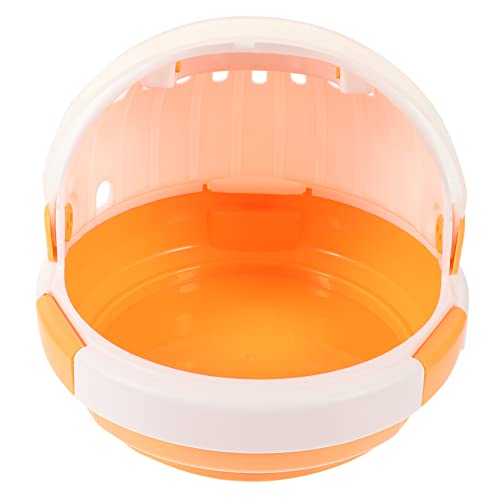 DRESSOOS Hamsterkäfig Zum Mitnehmen Chinchilla-käfige Transportkäfig Für Kleine Haustiere Lebewesen Kleiner Haustierkäfig Tragbare Hamstertrage Käfig Im Freien Orange Plastik DRESSOOS Hamsterkäfig Zum Mitnehmen Chinchilla-käfige Transportkäfig Für Kleine Haustiere Lebewesen Kleiner Haustierkäfig Tragbare Hamstertrage Käfig Im Freien Orange Plastik von DRESSOOS