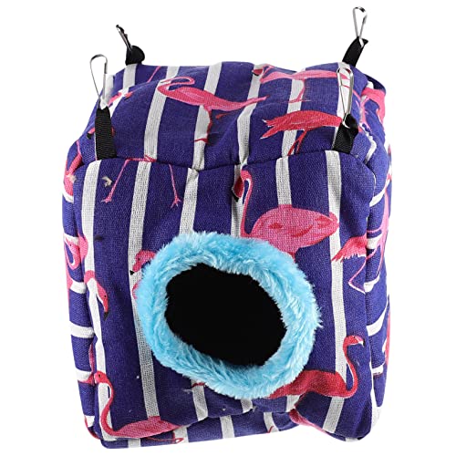 DRESSOOS Squirrel Cotton Hammock Für Kleintiere Warmes Nest Für Hamster Ratten Und Meerschweinchen Hängendes Bett Für Winterruhe Gemütlicher Rückzugsort Für Nager DRESSOOS Squirrel Cotton Hammock Für Kleintiere Warmes Nest Für Hamster Ratten Und Meerschweinchen Hängendes Bett Für Winterruhe Gemütlicher Rückzugsort Für Nager von DRESSOOS