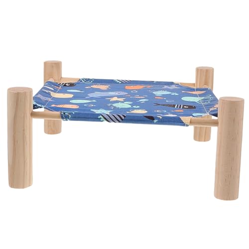 DRESSOOS Hamsternest, Feldbett, Erhöhtes Meerschweinchenbett, Haustier Schlafbett, Bequemes Meerschweinchenbett, Vogel Schlafhaus, Hamster Schlaflounge, Haustierbett Mit Holzgestell, DRESSOOS Hamsternest, Feldbett, Erhöhtes Meerschweinchenbett, Haustier Schlafbett, Bequemes Meerschweinchenbett, Vogel Schlafhaus, Hamster Schlaflounge, Haustierbett Mit Holzgestell, von DRESSOOS