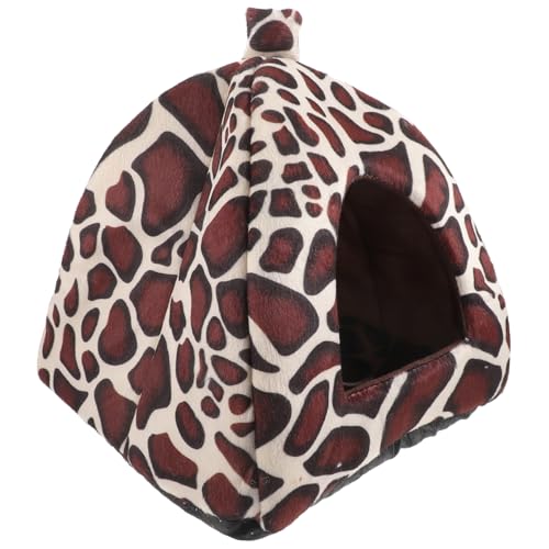 DRESSOOS Chinchillahaus Mit Weicher Einstreu Hamsterversteck Kompaktes Nest Ideal Für Haustiere DRESSOOS Chinchillahaus Mit Weicher Einstreu Hamsterversteck Kompaktes Nest Ideal Für Haustiere von DRESSOOS