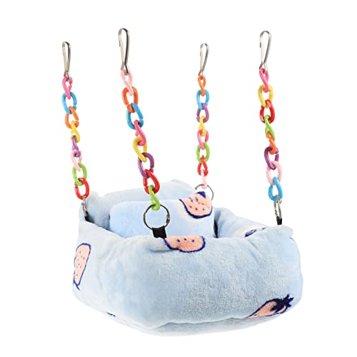 DRESSOOS Hängematte Für Hamster Chinchilla-ruhebett Hamsterkäfigbett Atmungsaktive Hängematte Haustierkäfighängematte Bequemes Bett Hängende Hamsterhängematte Hamsterbett DRESSOOS Hängematte Für Hamster Chinchilla-ruhebett Hamsterkäfigbett Atmungsaktive Hängematte Haustierkäfighängematte Bequemes Bett Hängende Hamsterhängematte Hamsterbett von DRESSOOS