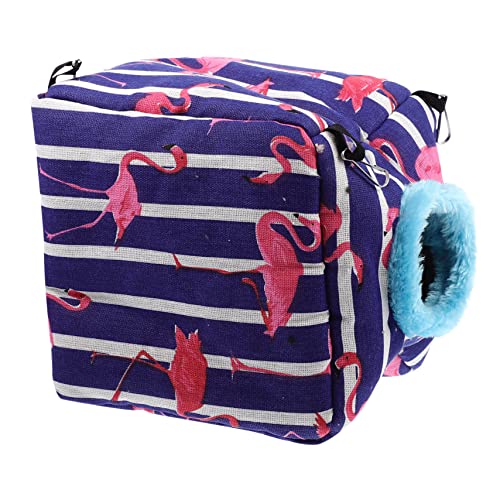 DRESSOOS Warmes Nest für Haustiere Eichhörnchen Meerschweinchen Hängematte Bett Baumwollnest für Hamster Chinchilla Spinne Schlafunterlage DRESSOOS Warmes Nest für Haustiere Eichhörnchen Meerschweinchen Hängematte Bett Baumwollnest für Hamster Chinchilla Spinne Schlafunterlage von DRESSOOS