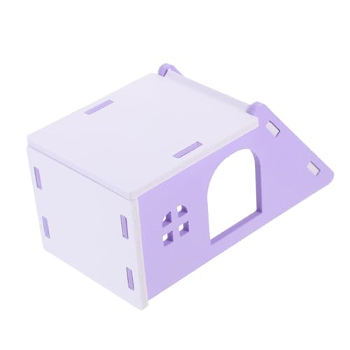 DRESSOOS Optisch Ansprechendes Hamsterversteck PVC Hamsterkäfig Rattenhaus Rattenschlafhaus von DRESSOOS