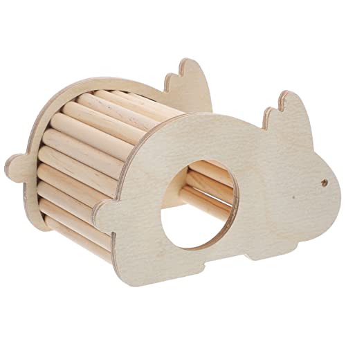 DRESSOOS Kleintier Versteckhaus Aus Naturholz Hamster Schlafnest Und Spielzeug Mit Leiter Für Hamster Und Meerschweinchen Sicher Und Bequem Dekorationsmöglichkeiten Langlebig Und DRESSOOS Kleintier Versteckhaus Aus Naturholz Hamster Schlafnest Und Spielzeug Mit Leiter Für Hamster Und Meerschweinchen Sicher Und Bequem Dekorationsmöglichkeiten Langlebig Und von DRESSOOS