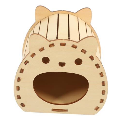 DRESSOOS Hamsternest Spielzeug, Holz, Hamsterhaus, Hamsterversteck, Nest, Holz, Hamsterspielzeug, Meerschweinchenversteck, Haustiere, Trainingsspielzeug, Holz, Hamsternest, Hamster, DRESSOOS Hamsternest Spielzeug, Holz, Hamsterhaus, Hamsterversteck, Nest, Holz, Hamsterspielzeug, Meerschweinchenversteck, Haustiere, Trainingsspielzeug, Holz, Hamsternest, Hamster, von DRESSOOS