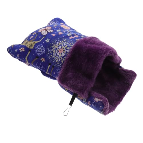 DRESSOOS Warmer bequemer Haustier-Schlafsack aus Baumwolle Nest für Nagetiere weiches Canvas-Material von DRESSOOS
