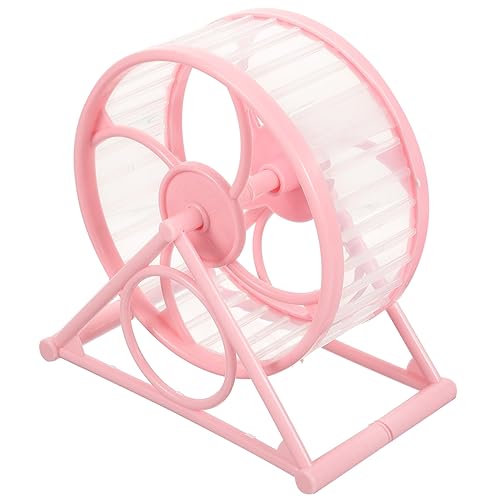 DRESSOOS Hamster Laufrad Geräuschloses Chinchilla Rad Für Kleintiere Ideal Für Hamster Igel Und Andere Kleine Tiere Pink Mit Stabiler Halterung Durchmesser DRESSOOS Hamster Laufrad Geräuschloses Chinchilla Rad Für Kleintiere Ideal Für Hamster Igel Und Andere Kleine Tiere Pink Mit Stabiler Halterung Durchmesser von DRESSOOS