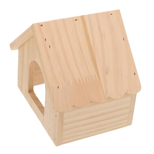DRESSOOS Hamsterversteck Haushaltshamsterhaus Verschleißfestes Hamsterversteck Verschleißfestes Rattenhaus Zartes Eichhörnchenhaus Hamsterversorgung Hölzernes Rattenversteck Käfig DRESSOOS Hamsterversteck Haushaltshamsterhaus Verschleißfestes Hamsterversteck Verschleißfestes Rattenhaus Zartes Eichhörnchenhaus Hamsterversorgung Hölzernes Rattenversteck Käfig von DRESSOOS