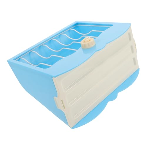DRESSOOS Feeder Für Kleintiere Abnehmbarer Futterspender Kunststoff Für Kaninchen Meerschweinchen Und Hamster Minimiert Heuwaste Und Hält Futter Frisch von DRESSOOS