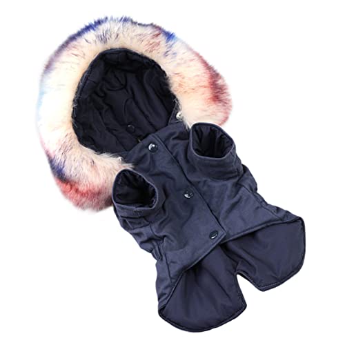 DRESSOOS Pet Winter Hoodie Für Hunde Warmer Baumwoll-hundemantel Mit Windschutz Modisches Design Für Kalte Tage Für Kleine Und Große Hunde Langlebig Und Pflegeleicht DRESSOOS Pet Winter Hoodie Für Hunde Warmer Baumwoll-hundemantel Mit Windschutz Modisches Design Für Kalte Tage Für Kleine Und Große Hunde Langlebig Und Pflegeleicht von DRESSOOS