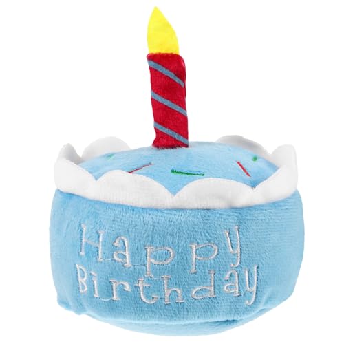 DRESSOOS Hundegeburtstagstorte Gefüllter Plüschkuchen Mit Quietscheffekt Spaß Für Welpen DRESSOOS Hundegeburtstagstorte Gefüllter Plüschkuchen Mit Quietscheffekt Spaß Für Welpen von DRESSOOS