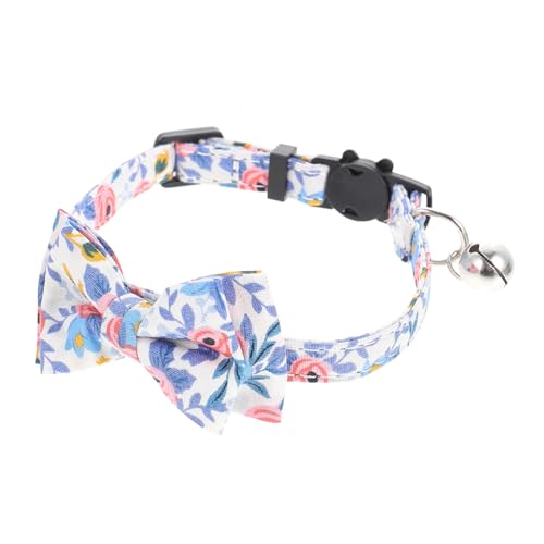 DRESSOOS Verstellbare für Katzen Katzenhalsband mit Fliege Haustierhalsband mit Fliege stilvolles Haustieraccessoire festliches Hundehalsband DRESSOOS Verstellbare für Katzen Katzenhalsband mit Fliege Haustierhalsband mit Fliege stilvolles Haustieraccessoire festliches Hundehalsband von DRESSOOS