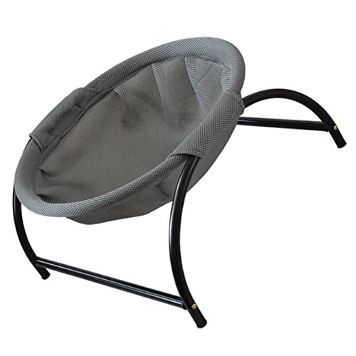 DRESSOOS Haustier Hängematte Bett Erhöhten Katze Hund Bett Eisen Kunst Grau Gemütliche Und Robust Für DRESSOOS Haustier Hängematte Bett Erhöhten Katze Hund Bett Eisen Kunst Grau Gemütliche Und Robust Für von DRESSOOS
