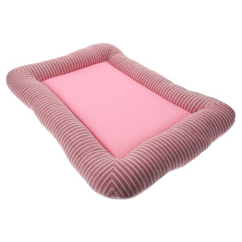 DRESSOOS Haustier Kühlmatte Für Kleine Hunde Und Katzen Waschbare Und Atmungsaktive Sommer Kühlmatte Pink Perfekt Für Eine Erholsame Schlafumgebung DRESSOOS Haustier Kühlmatte Für Kleine Hunde Und Katzen Waschbare Und Atmungsaktive Sommer Kühlmatte Pink Perfekt Für Eine Erholsame Schlafumgebung von DRESSOOS