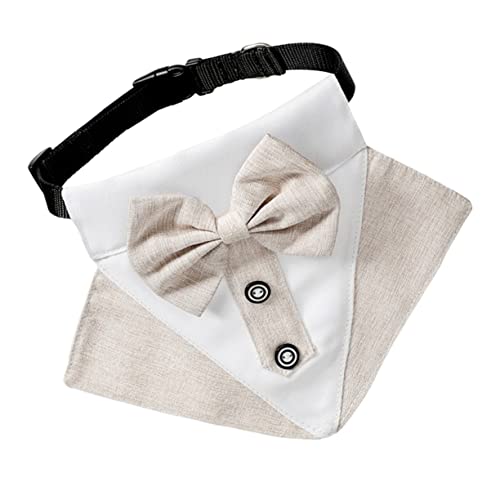 DRESSOOS Hundehalsband Krawatte Waschbar Dreieckiger Schal Aus Baumwolle Stilvolle Fliege Für Hunde Modisches Haustier-Accessoire DRESSOOS Hundehalsband Krawatte Waschbar Dreieckiger Schal Aus Baumwolle Stilvolle Fliege Für Hunde Modisches Haustier-Accessoire von DRESSOOS