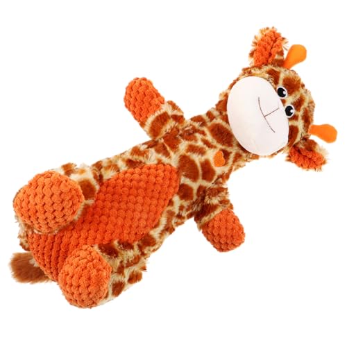 DRESSOOS Hundekauspielzeug Üsch Giraffe Kauspielzeug Für Quietschespielzeug Für Welpen Und Kleine Interaktives Tierform Zur Zahnpflege Und Beschäftigung DRESSOOS Hundekauspielzeug Üsch Giraffe Kauspielzeug Für Quietschespielzeug Für Welpen Und Kleine Interaktives Tierform Zur Zahnpflege Und Beschäftigung von DRESSOOS