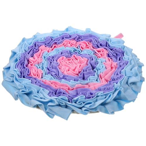 DRESSOOS Pet Sniffing Mat Für Hunde Praktische Schnüffelmatte Langsamen Fütterung Verbessert Die Geruchswahrnehmung Stress Und Langeweile Leicht Und Tragbar Langlebige Materialien von DRESSOOS