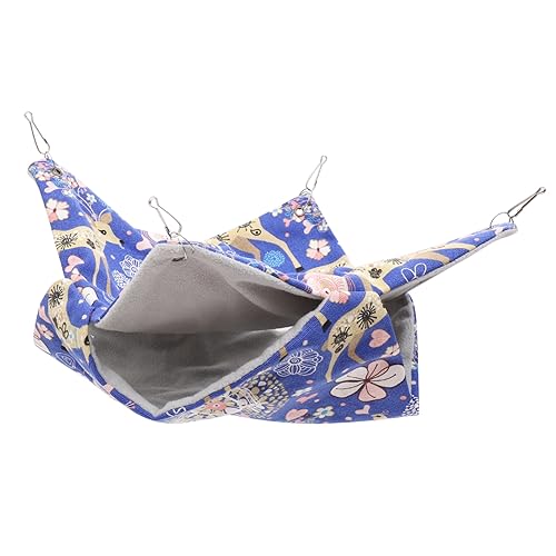 DRESSOOS Luxuriöses Haustierbett Große Waschbare Haustier-hängematte Meerschweinchen Chinchilla-Bett Bequemes Schicht-schwebebett DRESSOOS Luxuriöses Haustierbett Große Waschbare Haustier-hängematte Meerschweinchen Chinchilla-Bett Bequemes Schicht-schwebebett von DRESSOOS