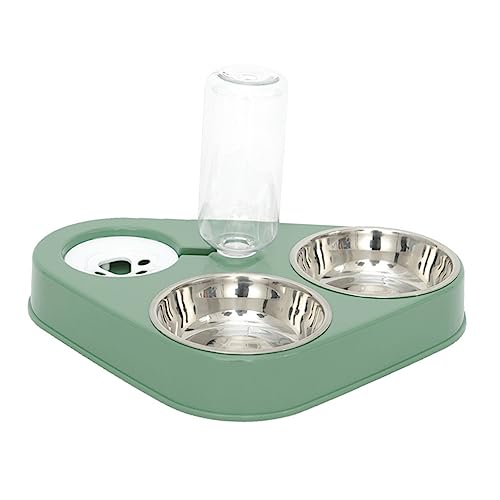 DRESSOOS Automatischer Wasserspender Für Katzen Und Hunde Flasche Mit Doppelnapf Fütterungssystem Auslaufsicher Minzgrün Größe DRESSOOS Automatischer Wasserspender Für Katzen Und Hunde Flasche Mit Doppelnapf Fütterungssystem Auslaufsicher Minzgrün Größe von DRESSOOS
