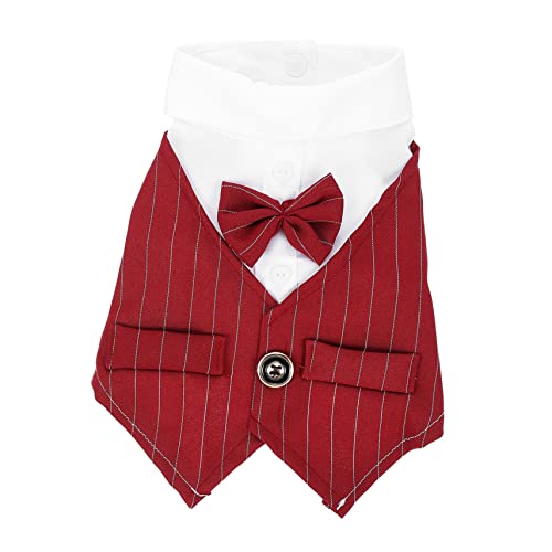 DRESSOOS Hundekleid Hemd Formelle Kleidung Für Katzen Haustierkostüm Hundeanzug Elegante Hochzeitskleidung Leicht Und Waschbar von DRESSOOS