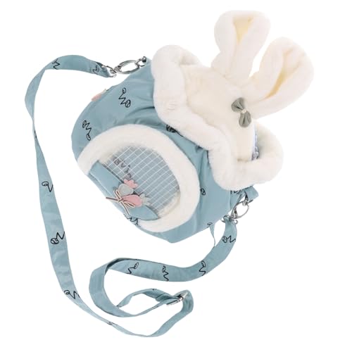 DRESSOOS Atmungsaktive Warme Reisetasche für Hamster Tragbarer Tierträgergurt von DRESSOOS