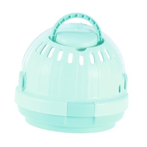 DRESSOOS Haustierbedarf Transportbox Für Haustiere Kaninchen Hamsterkäfig Träger Käfige Dackel Rattenträger Kiste Körperträger Für Tasche Hundespielzeug Welpe Green DRESSOOS Haustierbedarf Transportbox Für Haustiere Kaninchen Hamsterkäfig Träger Käfige Dackel Rattenträger Kiste Körperträger Für Tasche Hundespielzeug Welpe Green von DRESSOOS