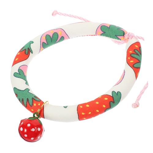 DRESSOOS Adorable Katzen Und Hundehalsband Mit Glöckchen Verstellbar Für Haustiere Hautfreundlichem Material Für Weihnachten Und Besondere Anlässe von DRESSOOS