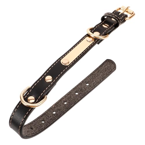 DRESSOOS Individuelles Hundehalsband Haustier-Halskette Mit Gravur Pu- Dekoratives Halsband Für Partys von DRESSOOS