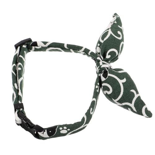DRESSOOS Haustierhalsband Mit Fliege Kätzchenhalsband Haustierhalsband Hundehalsband Bequem Und Sicher von DRESSOOS