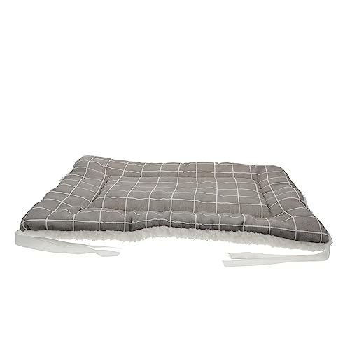 DRESSOOS Winterliche Kuscheldecke Für Katzen Dicke Doppelseitige Weiche Pet Mat Für Katzenkäfige Und Als Schlafunterlage Graues Karomuster Ideal Für Haustiere DRESSOOS Winterliche Kuscheldecke Für Katzen Dicke Doppelseitige Weiche Pet Mat Für Katzenkäfige Und Als Schlafunterlage Graues Karomuster Ideal Für Haustiere von DRESSOOS