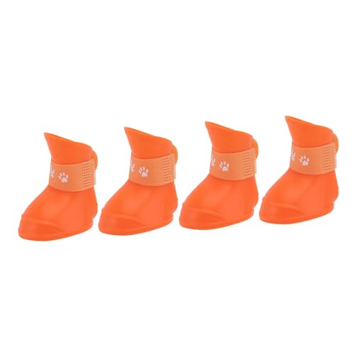 DRESSOOS Schneestiefel Schneeschuhe für Hunde Cowboystiefel für Hunde Chihuahua-Schuhe für Hunde Hundestiefel Regenstiefel hundeschuhe Gummi-Regenschuhe für Hunde wasserdicht Schuhschutz von DRESSOOS