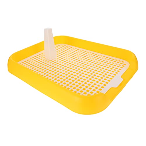DRESSOOS Haustiertoilette Hundetrainingstoilette Hundetrainingstablett Pee-pad-Halter Aus Silikon Hundetöpfchen-trainingstablett Hundetopf Tablett Toilette Laichkasten Selbstreinigend Pp von DRESSOOS