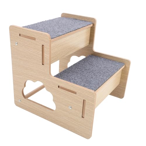 DRESSOOS Haustier-springtreppe Lustige Haustiertreppe Hund Katze Holztreppe Tragbare Haustierleiter Rampe DRESSOOS Haustier-springtreppe Lustige Haustiertreppe Hund Katze Holztreppe Tragbare Haustierleiter Rampe von DRESSOOS