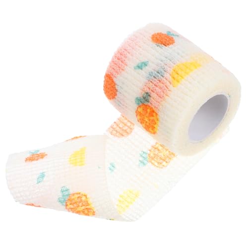 DRESSOOS Selbsthaftende Bandage Für Hunde Strapazierfähige Hundeklammern Vlies-pfotenbandagen Für Haustiere Einfach Anzulegen Fruchtmuster von DRESSOOS