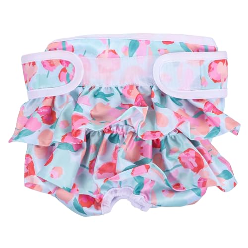 DRESSOOS Hundewindel Wiederverwendbare Welpenwindel Hundehose Leicht Zu Reinigen Bequem Größe M Bezauberndes Druckdesign DRESSOOS Hundewindel Wiederverwendbare Welpenwindel Hundehose Leicht Zu Reinigen Bequem Größe M Bezauberndes Druckdesign von DRESSOOS