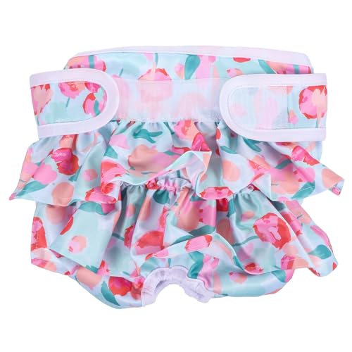 DRESSOOS Windel Für Hunde Wiederverwendbar Für Welpen Schutzhose Hundehose Atmungsaktiv Hundehose Hündin Größe DRESSOOS Windel Für Hunde Wiederverwendbar Für Welpen Schutzhose Hundehose Atmungsaktiv Hundehose Hündin Größe von DRESSOOS