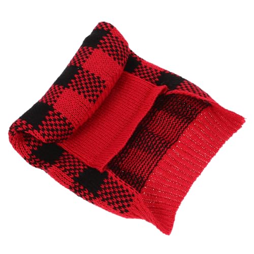 DRESSOOS Sanft Gestrickter Hundepullover Im Karomuster Bequem Für Welpen Und Katzen DRESSOOS Sanft Gestrickter Hundepullover Im Karomuster Bequem Für Welpen Und Katzen von DRESSOOS